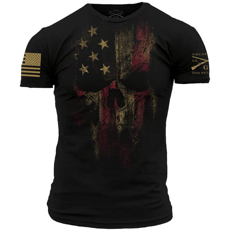 Grunt Style American Reaper 2.0 - Men's T-Shirt (Black, Small) - Image 1